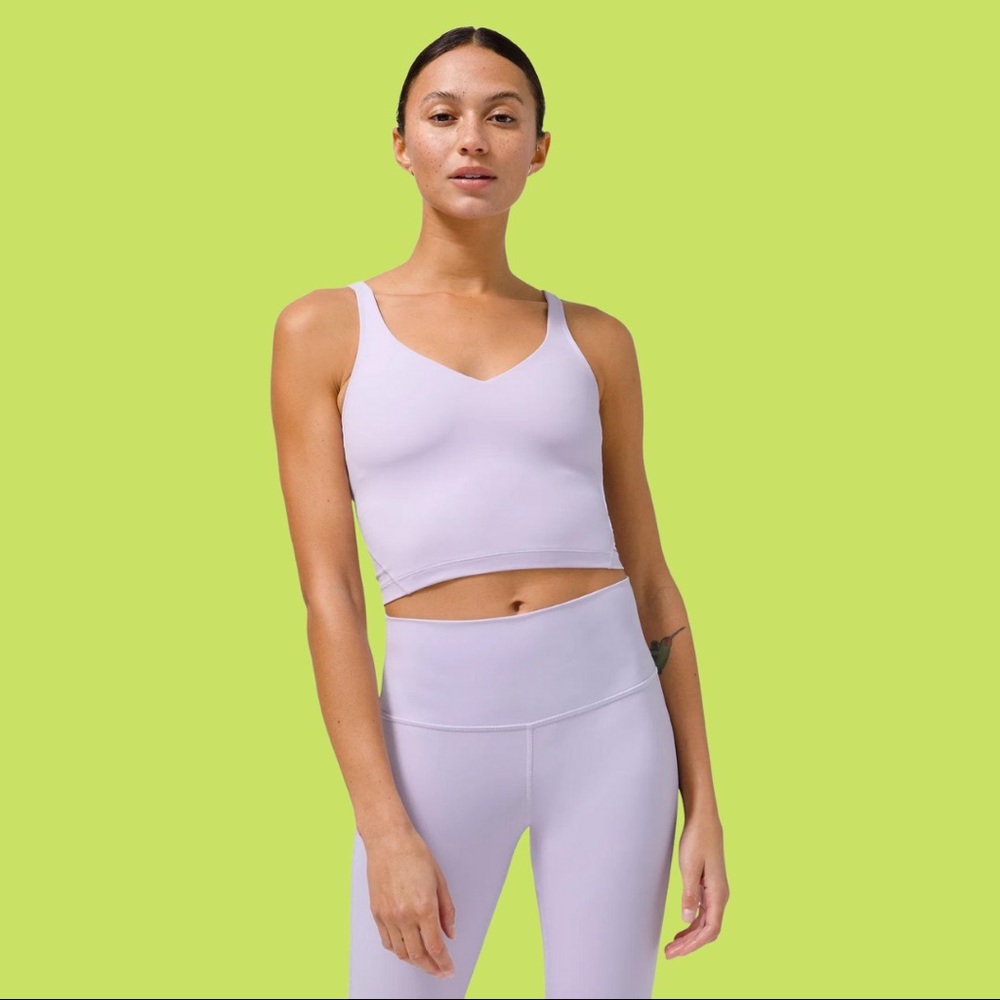 Lululemon Lavender Dew Align Tank.